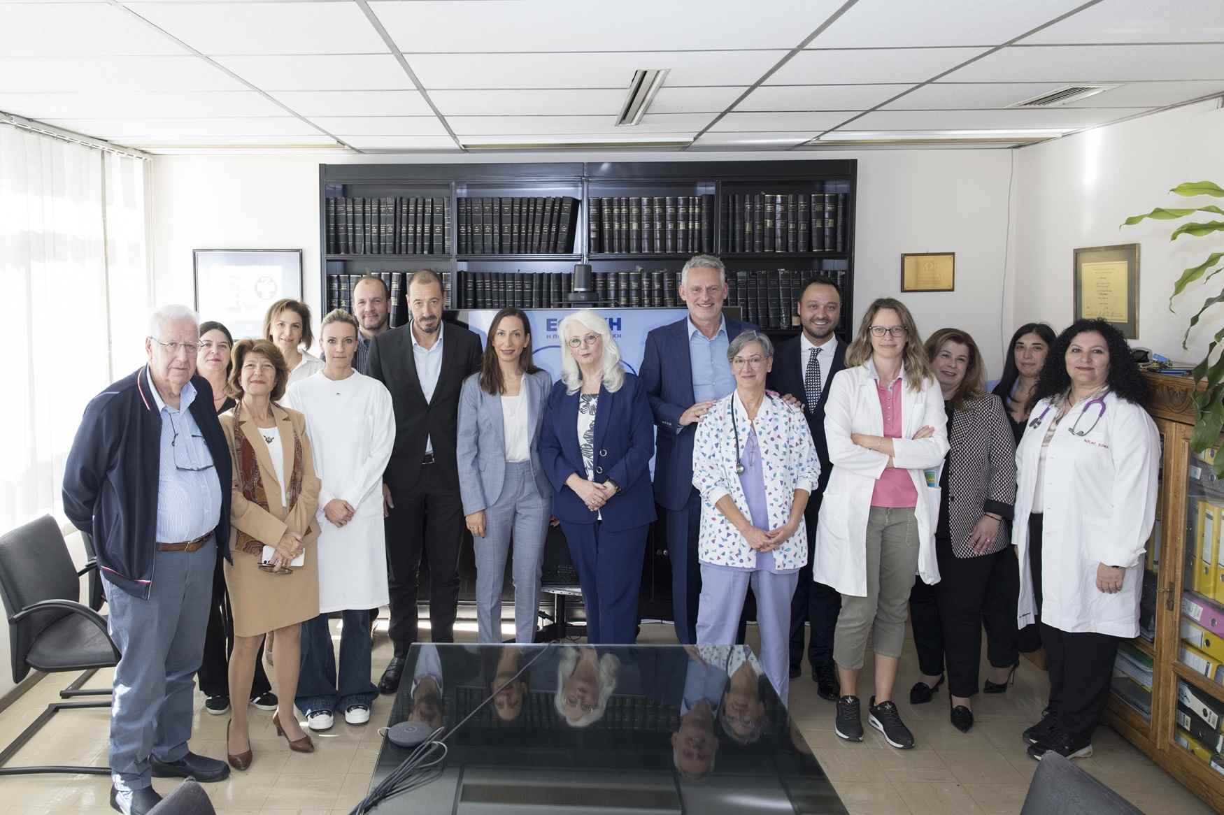 Παράδοση του υπερσύγχρονου εξοπλισμού - Δωρεά Αγία Σοφία