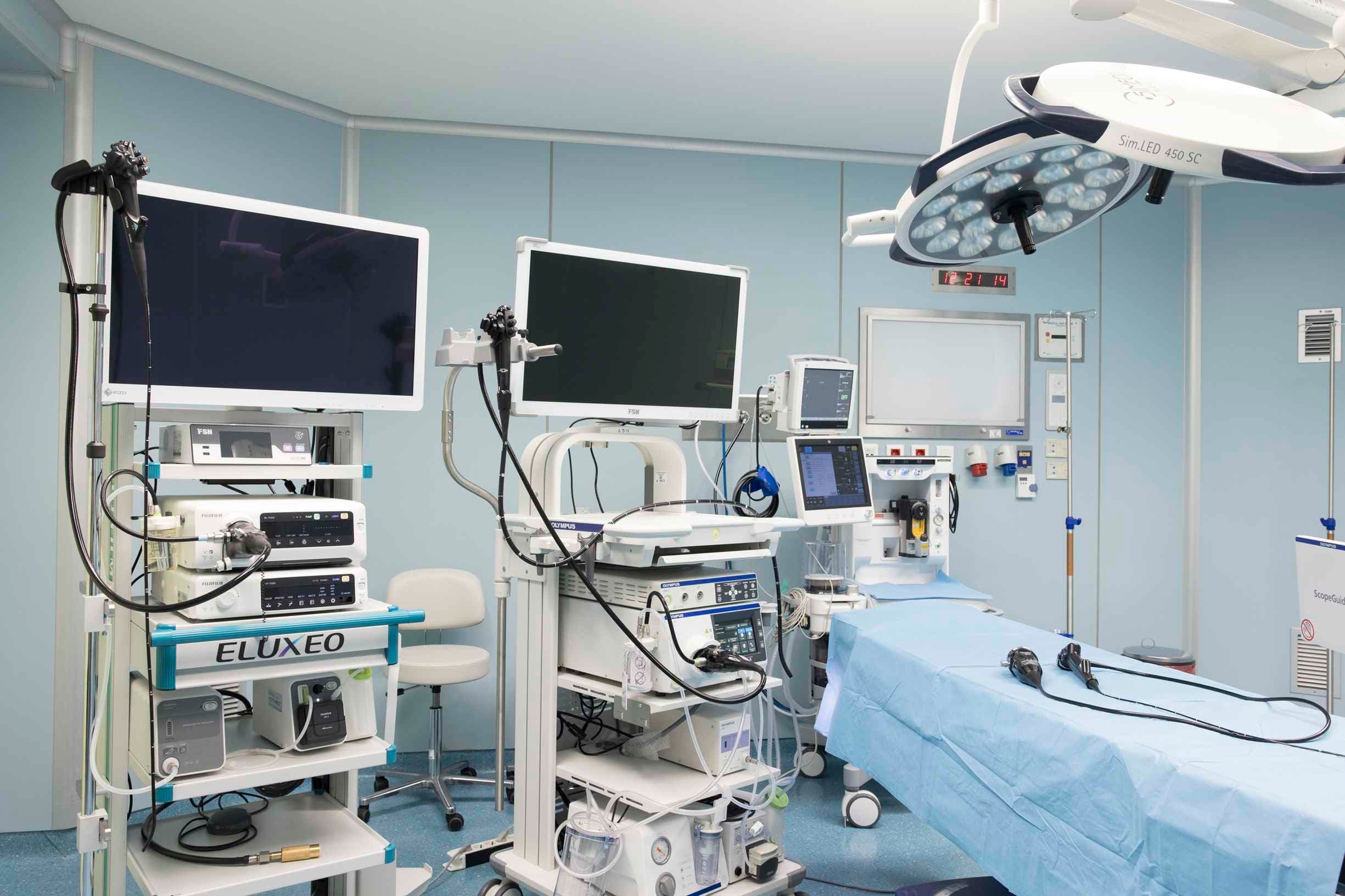 Ο ενδοσκοπικός εξοπλισμός